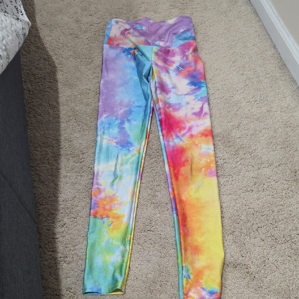 Goldsheep Tie-Dye Rainbow Leggings